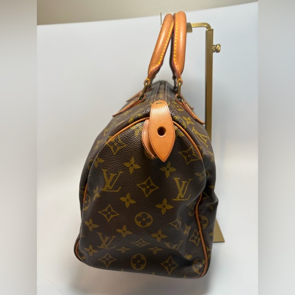 Louis Vuitton Speedy 30 Monogram Vintage Pre Date Code 80s/70s w/COA - Picture 7 of 16